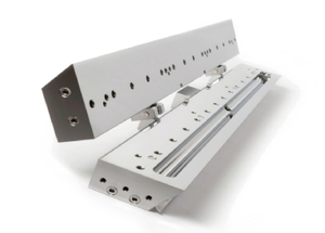 Matryca do powlekania wąskoszczelinowego do podzespołów elektronicznych i głowicy wytłaczającej z elastycznymi obwodami