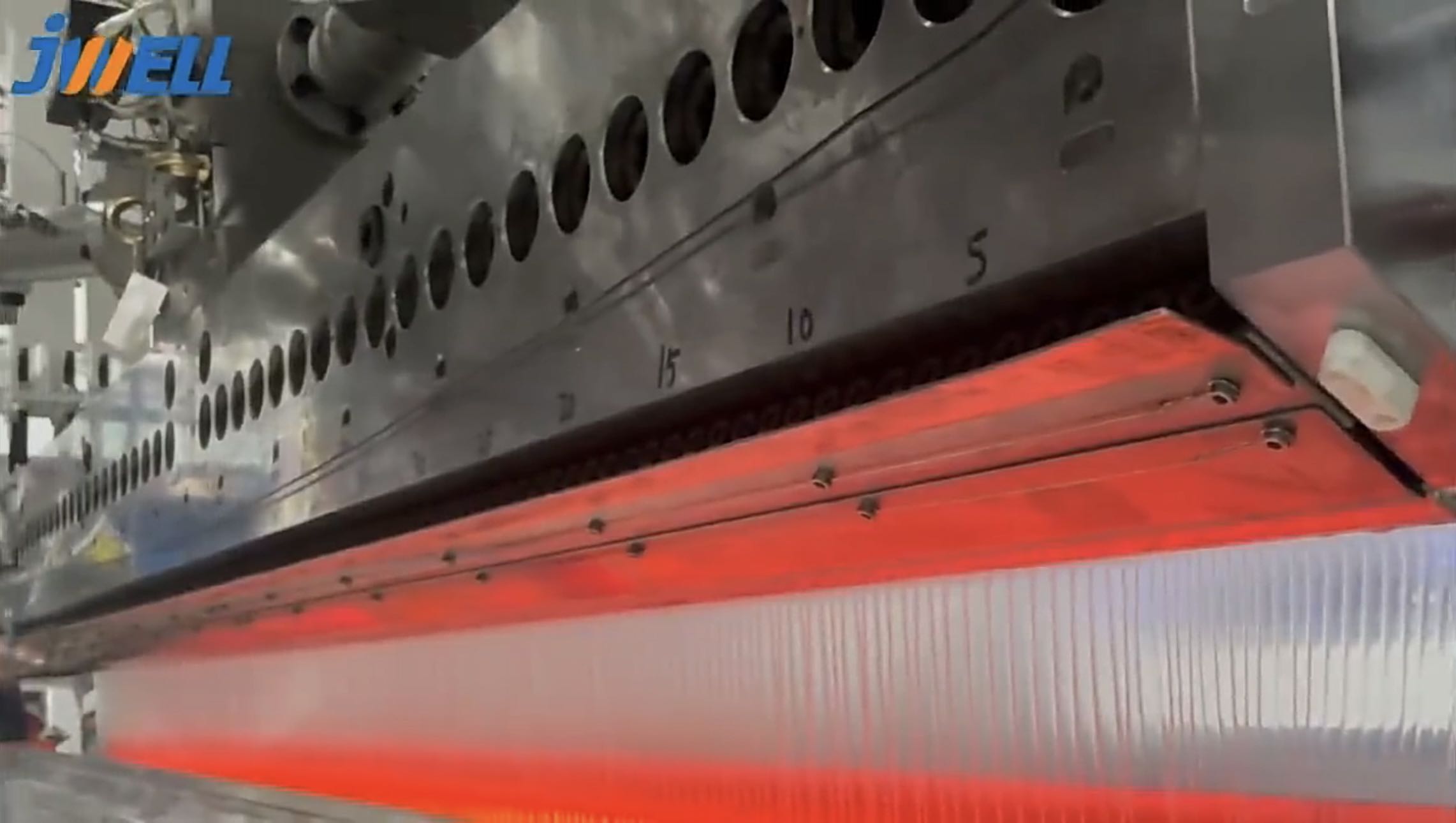 Linia do wytłaczarek do folii słonecznych JWELL EVA/POE/EPE Wytłaczarka do tworzyw sztucznych 