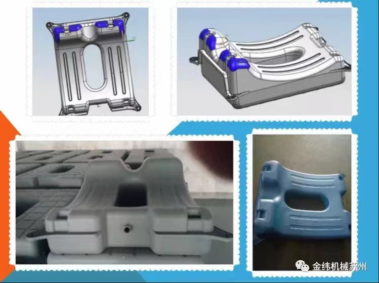 Maszyna do formowania z rozdmuchem Jwell 500L/1000L do platformy pływającej PV/platformy dźwigarowej/platformy półzanurzalnej 