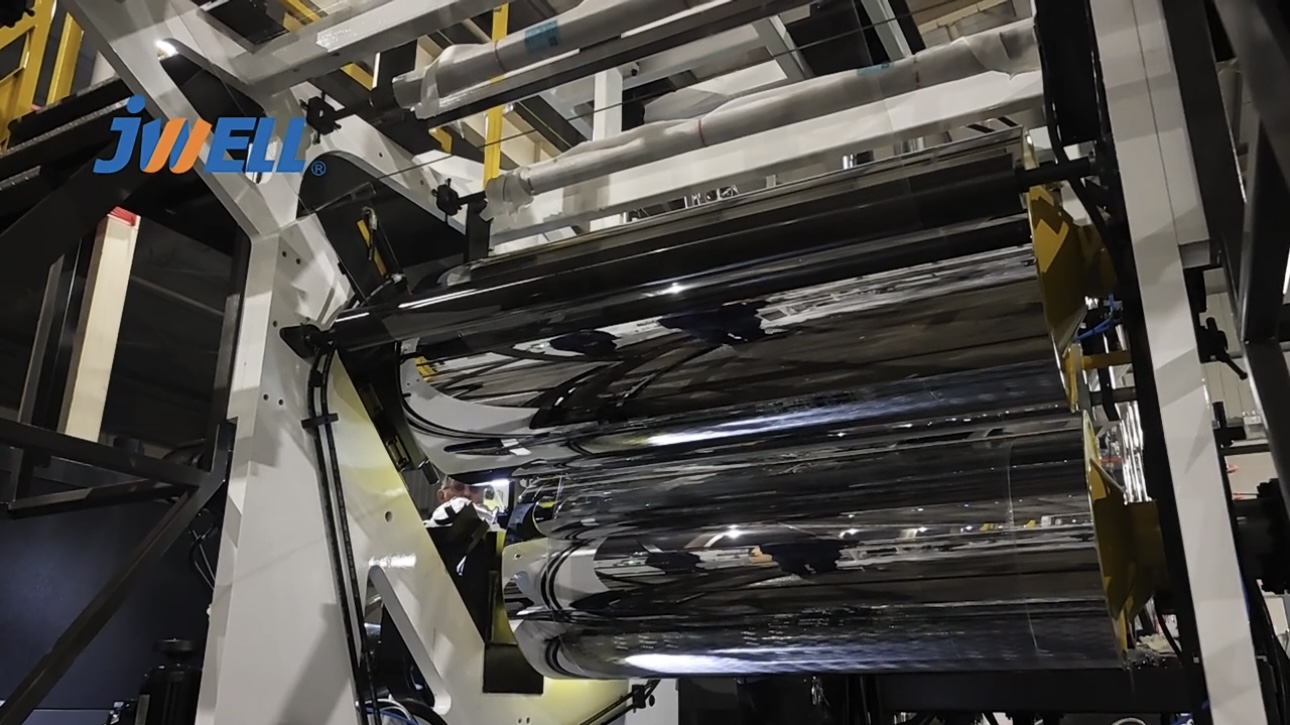 Wytłaczarka jednoślimakowa Jwell Maszyna do wytłaczania arkuszy PET / PLA Wytłaczarka do tworzyw sztucznych o dużej wydajności